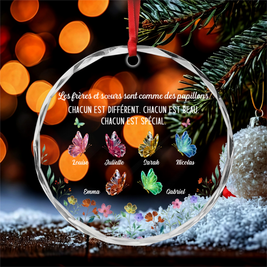 AmourFraternelEternel_CadeauPersonnaliseOrnementEnVerreRondPourFreresEtSoeurs_2