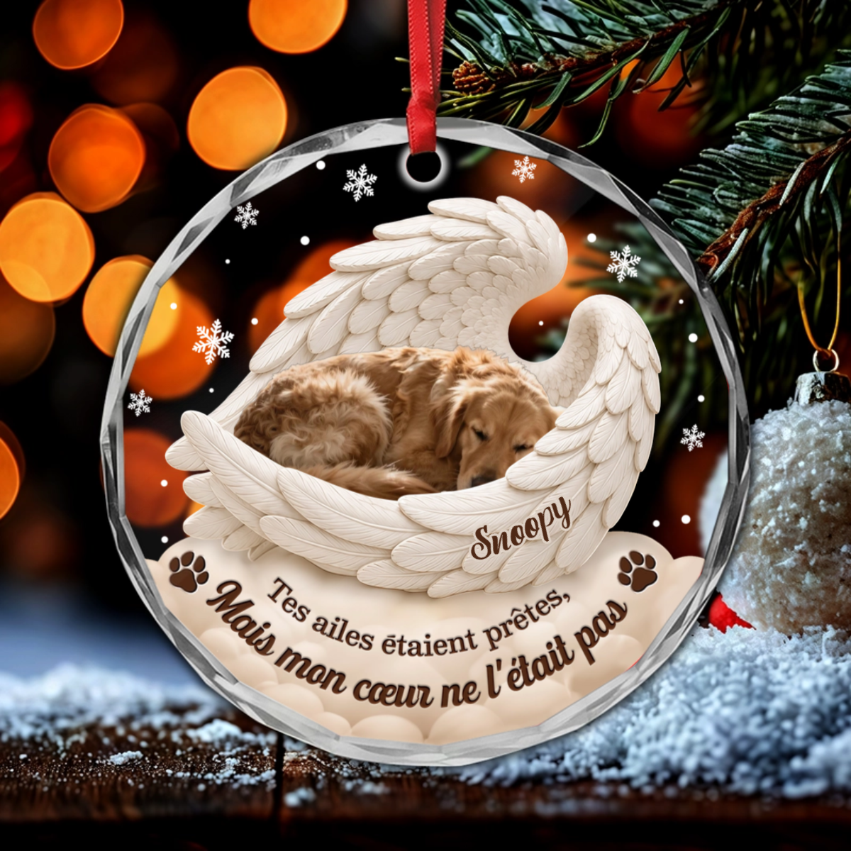 AngeGardien_CadeauPersonnalise OrnementRondEnVerrePourLaMemoireD_unAnimal
