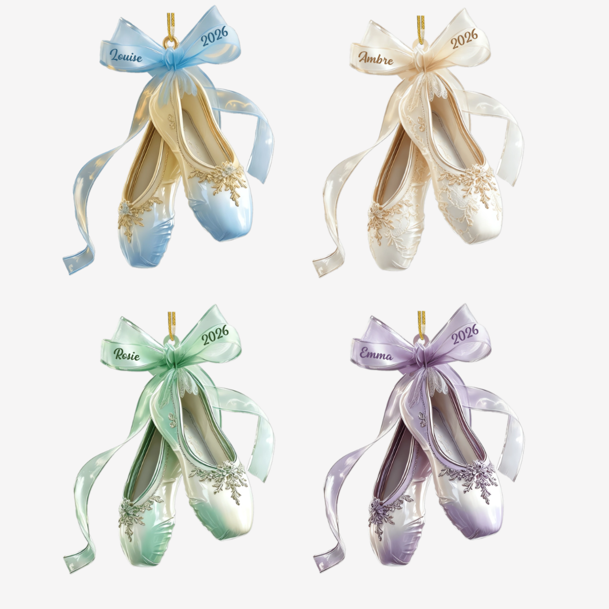 ChaussuresDeBallet_CadeauPersonnalise OrnementEnAcryliquePourLesPassionnesDeBallet2