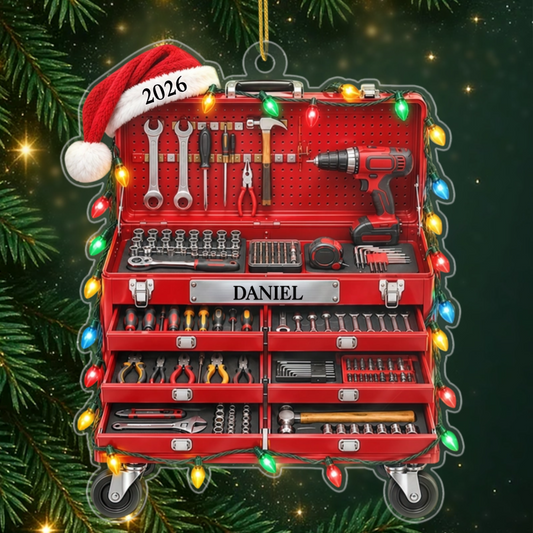 D_coration_De_No_l_Personnalis_e_En_Forme_De_Caisse_Outils_ _Cadeau_Personnalis_D_coration_De_No_l_En_Acrylique_Pour_M_caniciens_Papas_Et_Maris