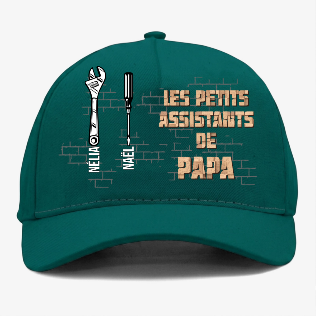LesPetitsAssistantsDePapa CadeauFeteDesPeres CadeauPersonnaliseCasquettePourPapaEtPapy_3