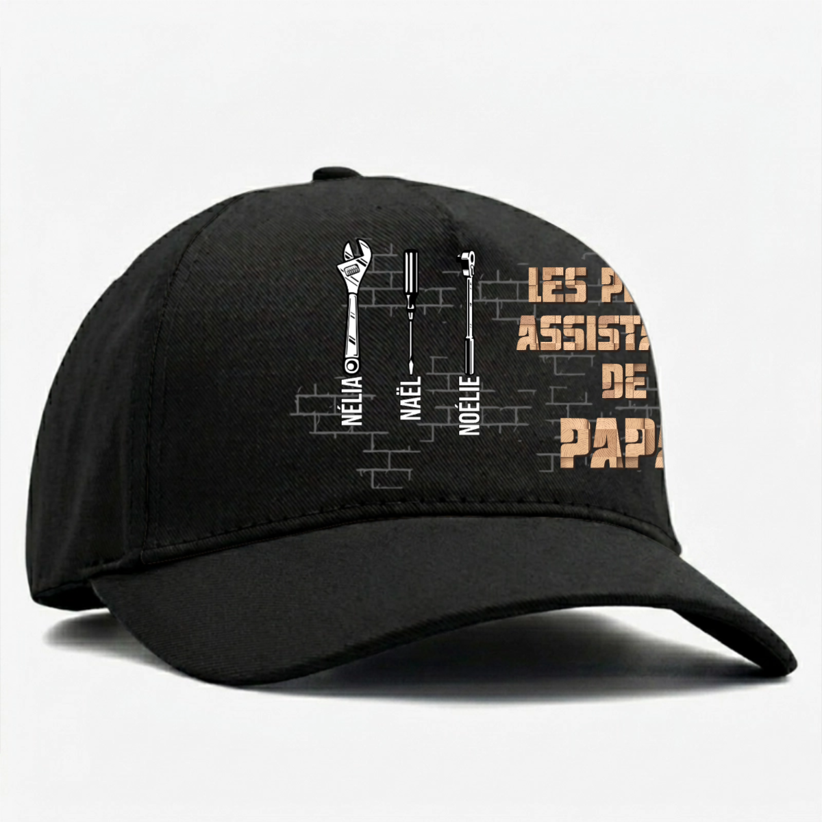 LesPetitsAssistantsDePapa CadeauFeteDesPeres CadeauPersonnaliseCasquettePourPapaEtPapy_5
