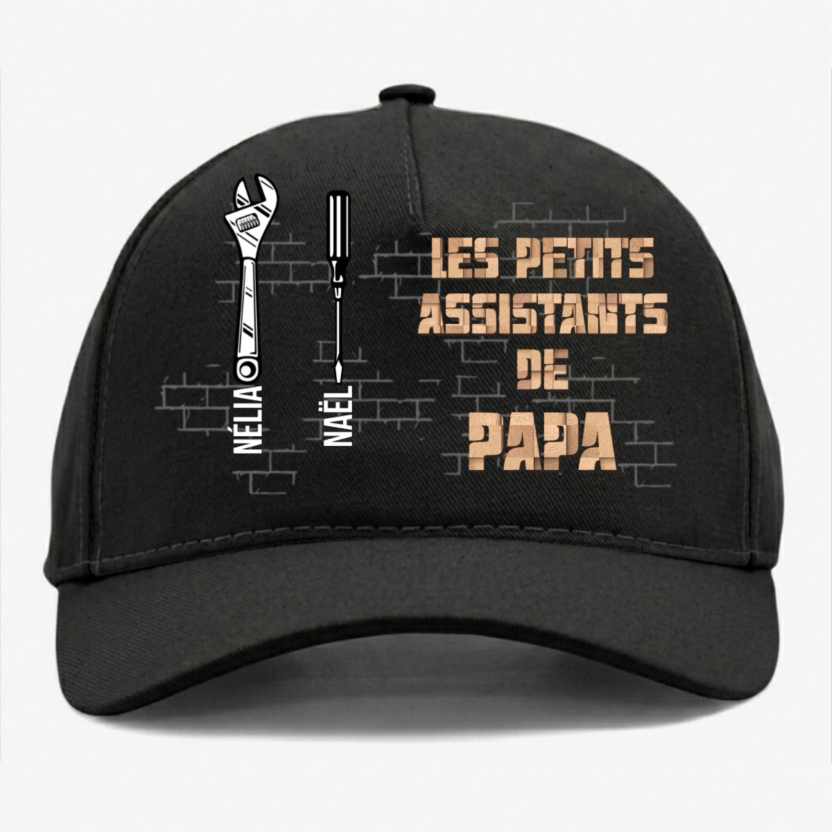 LesPetitsAssistantsDePapa CadeauFeteDesPeres CadeauPersonnaliseCasquettePourPapaEtPapy_6