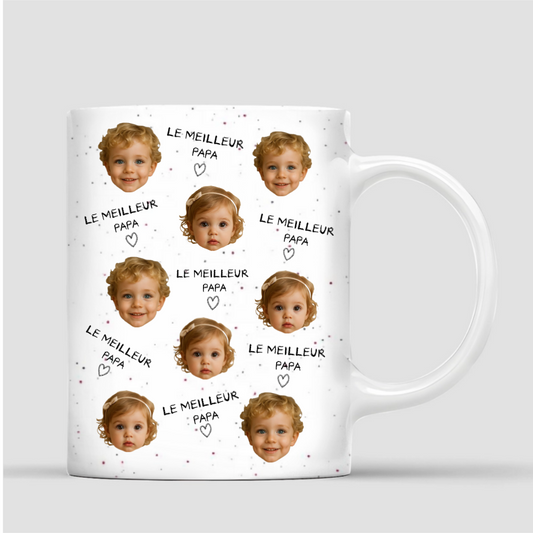 Les_Visages_Preferes_De_Papa_Pour_Toujours_Avec_Photo_Personnalisee_ _Cadeau_Personnalise_Mug_Pour_Papa_Et_Grand Pere