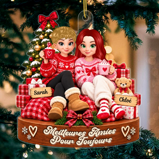 MeilleuresAmiesPourToujours CadeauPersonnalise_OrnementDeNoelEnAcryliquePourMeilleuresAmies8