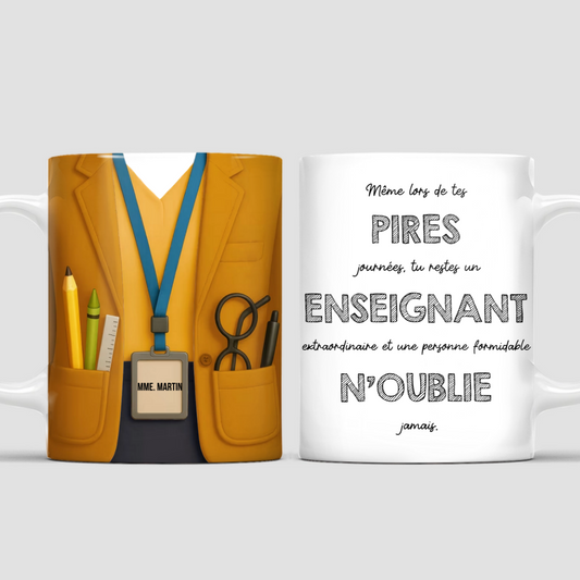 MemeLorsDeTesPiresJourneesEnseignant_CadeauPersonnaliseMugPourEnseignants_6