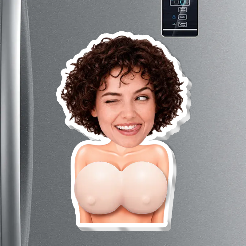 MerciDeMeSupporterAuQuotidien CadeauD_AnniversaireDeMariagePourMariEtFemme_LuiEtElle CadeauPersonnaliseMagnetFrigoPersonnalisePhoto