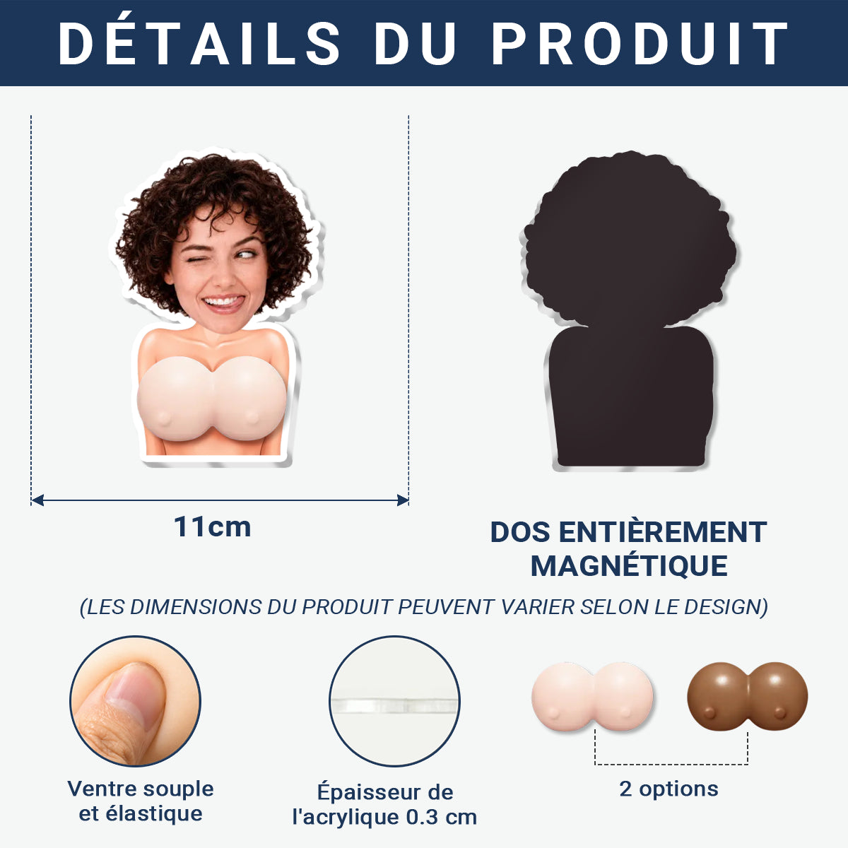 Merci_De_Me_Supporter_Au_Quotidien_ _Cadeau_D_Anniversaire_De_Mariage_Pour_Mari_Et_Femme_Lui_Et_Elle_ _Cadeau_Personnalis_Magnet_Frigo_Personnalis_Photo_112