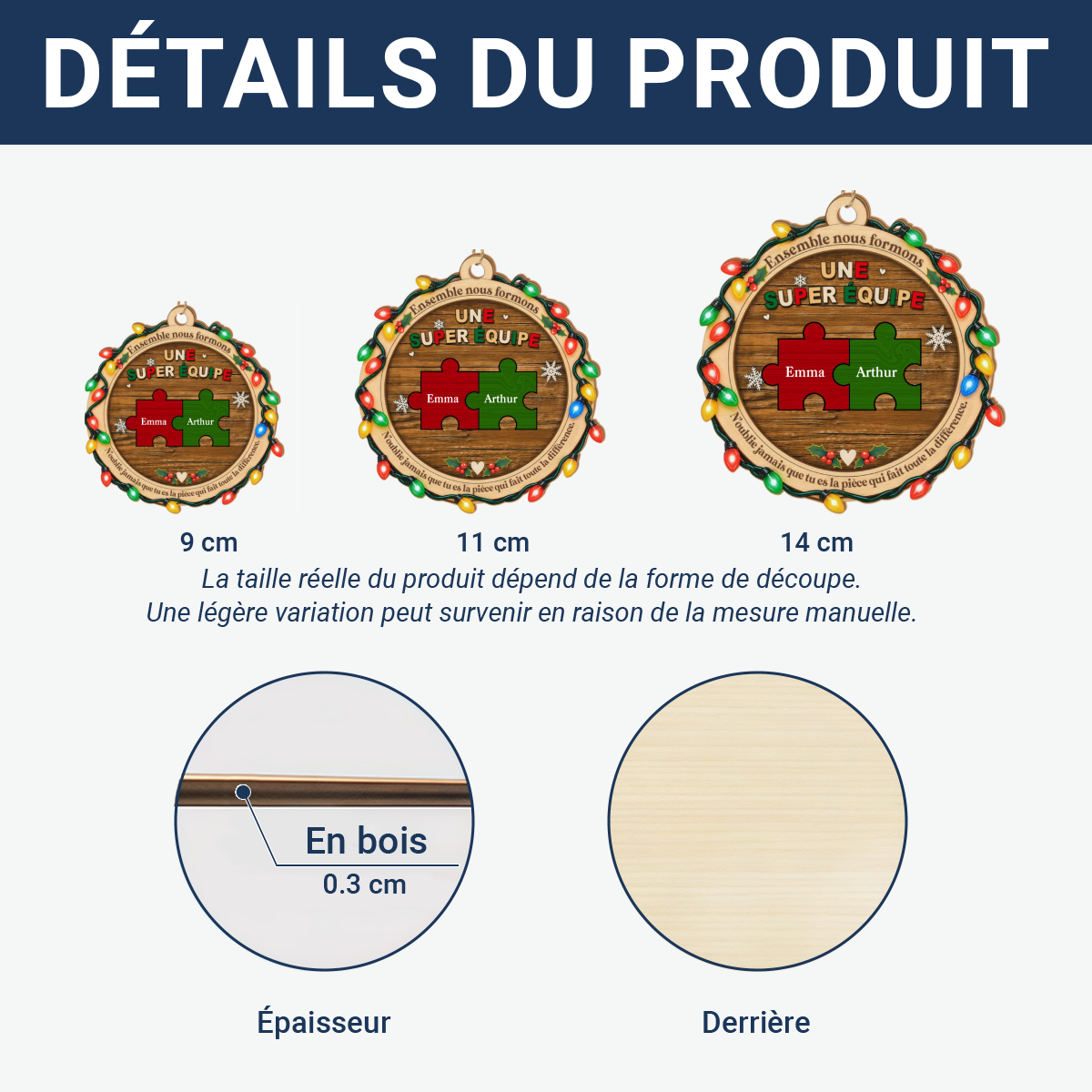 N_oublieJamaisQueTuEsLaPieceQuiFaitTouteLaDifference_CadeauPersonnaliseOrnemantEnBoisA1CouchePourCollegues_Equipe_3