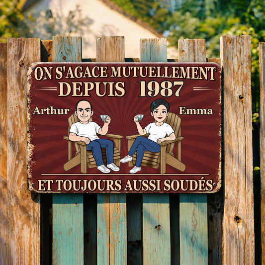 OnS_AgaceDepuis_PlaqueMetalliquePersonnaliseePourCoupleAvecPrenoms_AnneeCadeauPourCouple_2
