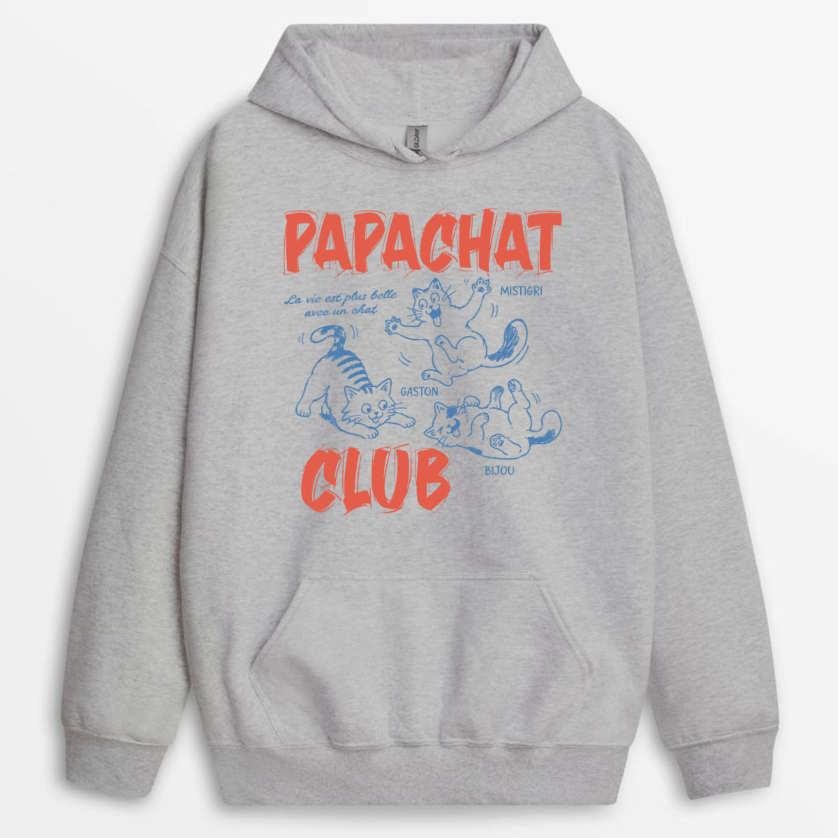 PapaChatClub CadeauFeteDesPeresHumour CadeauPersonnaliseT ShirtPourPapa_2