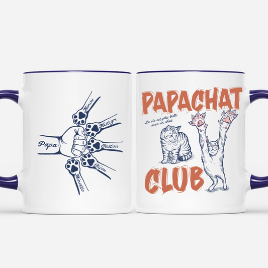 PapaChatClub CadeauPersonnaliseMugPourPapaChat_1