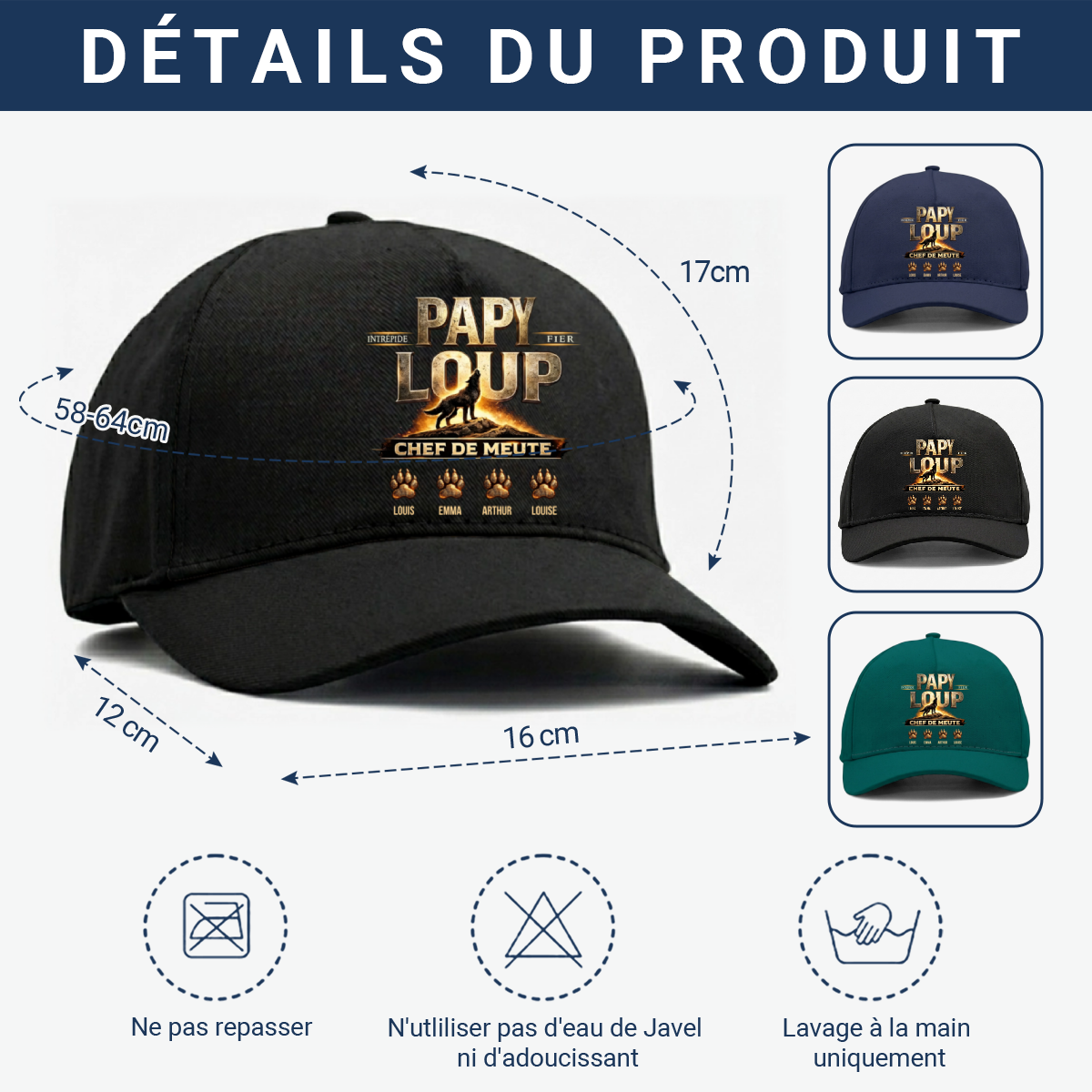 Papa_Loup_Avec_Prenoms_Des_Enfants_ _Cadeau_Personnalise_Casquette_Pour_Papa_Et_Grand Pere_2_2_cafcea89 939c 458e ab7d 535032809090