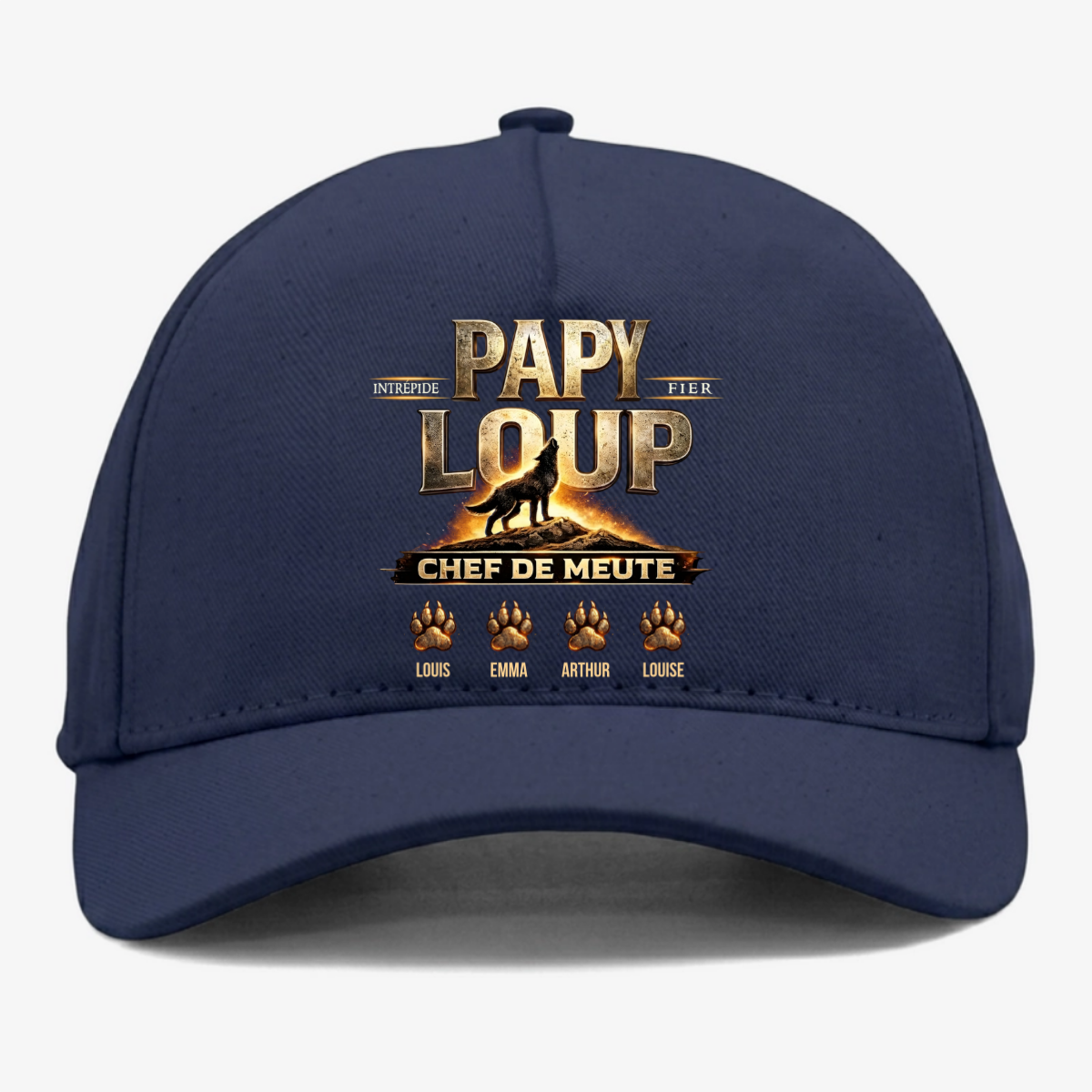 Papa_Loup_Avec_Prenoms_Des_Enfants_ _Cadeau_Personnalise_Casquette_Pour_Papa_Et_Grand Pere_3_1291ed94 b56a 4513 a281 b5e7baa69aaf