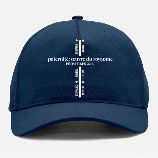 PaterniteOEuvreDuRoyaume CadeauFeteDesPeres CadeauPersonnaliseCasquettePourPapa_2
