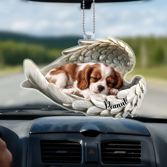 PhotoCommemorativeD_AnimalAvecAilesD_Ange_OrnementDeVoiturePersonnalise1