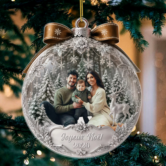 PhotoPersonnalisee_Famille_Noel_BabyShower_CadeauPersonnaliseOrnementPourlesFamilles_3