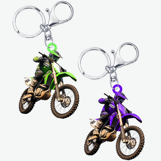 PiloteDeMotocross CadeauPersonnalise_Porte ClesEnAcryliquePourPilotesDeMotocross7