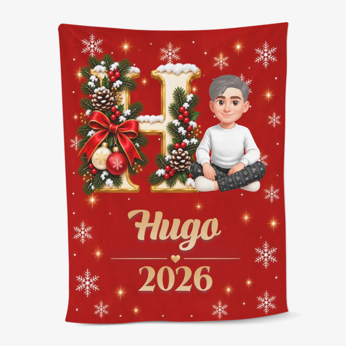 Prenom_Et_Initiale_ _Cadeau_Personnalise_Couverture_Pour_Proches1