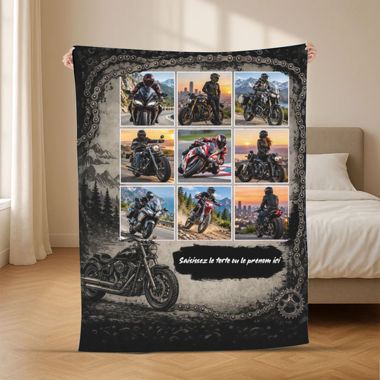 Roulez_Plus_Souciez Vous_Moins_Collage_Photo_Moto_Personnalis_ _Cadeau_Personnalis_Couverture_Pour_Papa_Et_Motards6