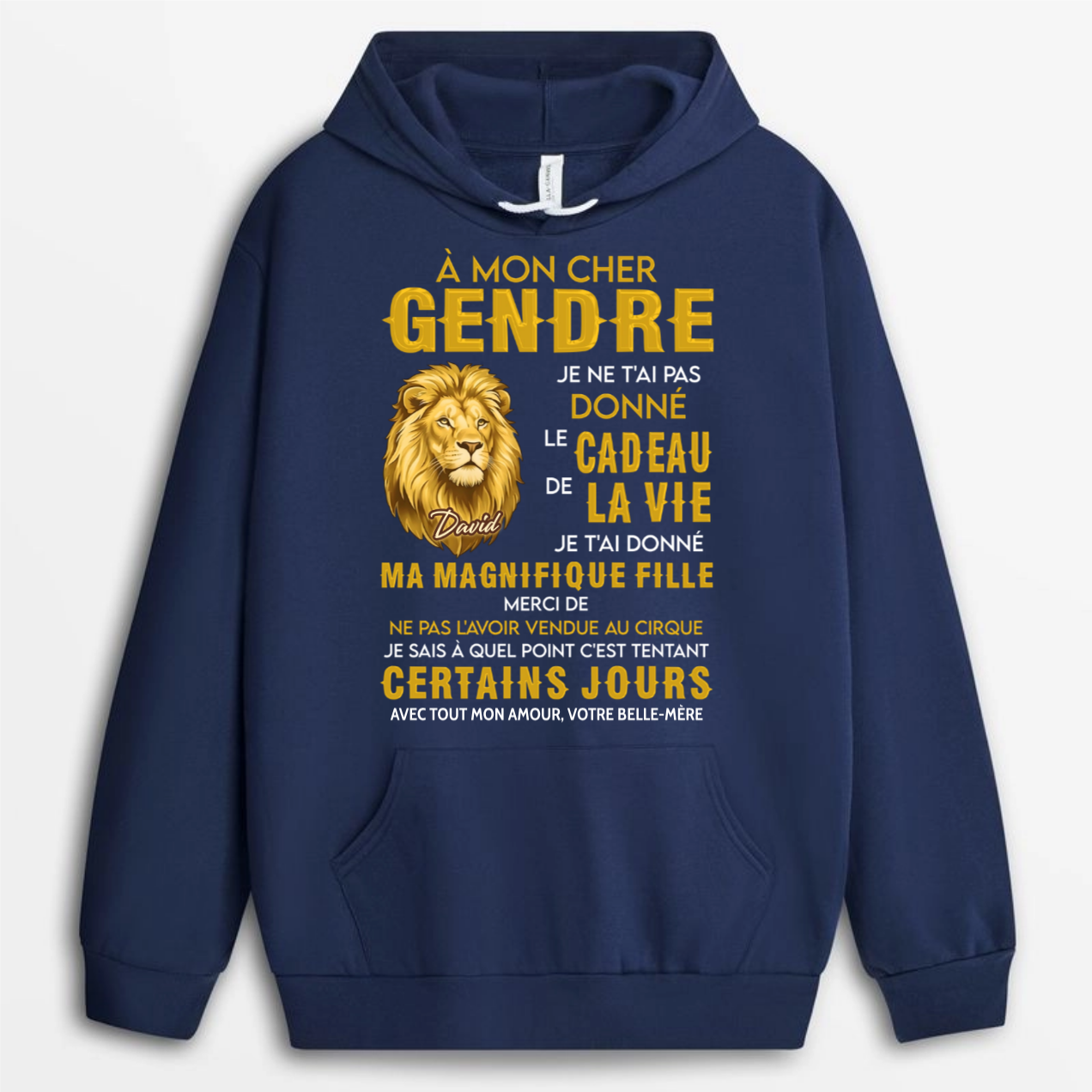 AMonCherGendreLion_CadeauPersonnaliseT ShirtPourGendre_1