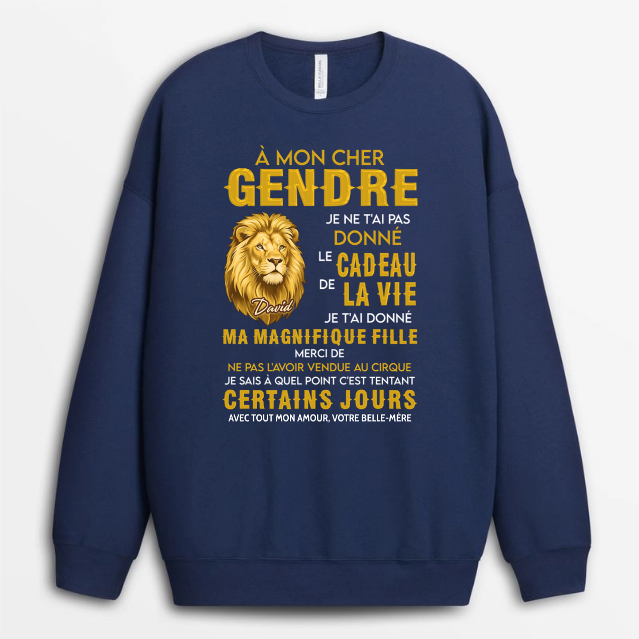 AMonCherGendreLion_CadeauPersonnaliseT ShirtPourGendre_2_dcbb9b1b 93f5 4ab3 ad63 398807aff5af