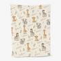 Animaux_De_Safari_Cadeau_Personnalise_ _Plaid_En_Polaire_Pour_Bebes