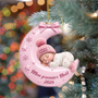 BebeSurLaLune_CadeauDeNoelPersonnaliseOrnementEnAcryliquePourNouveau Ne
