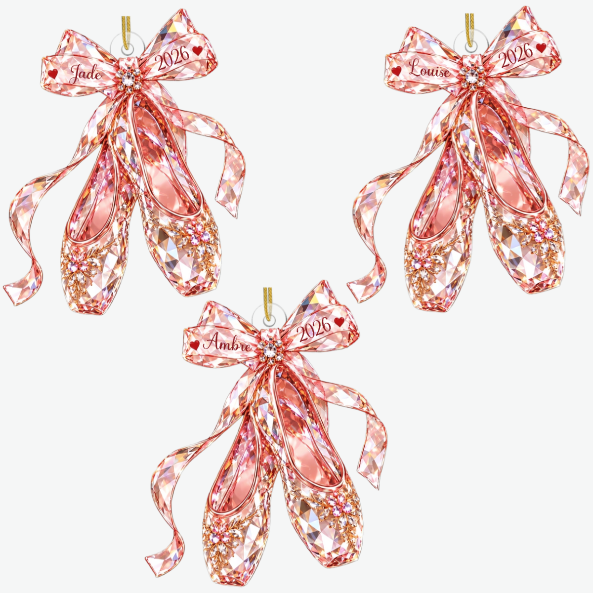 ChaussonsDeBallet CadeauPersonnalise_OrnementDeNoelEnAcryliquePourDanseusesDeBalletv9
