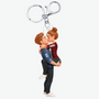CoupleS_Embrassant_PorteCleAcryliquePersonnaliseCadeauPourCouples