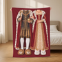 Couple_Roi_Et_Reine_Cadeau_Personnalis_Couverture_Personnalis_e_Pour_Couples