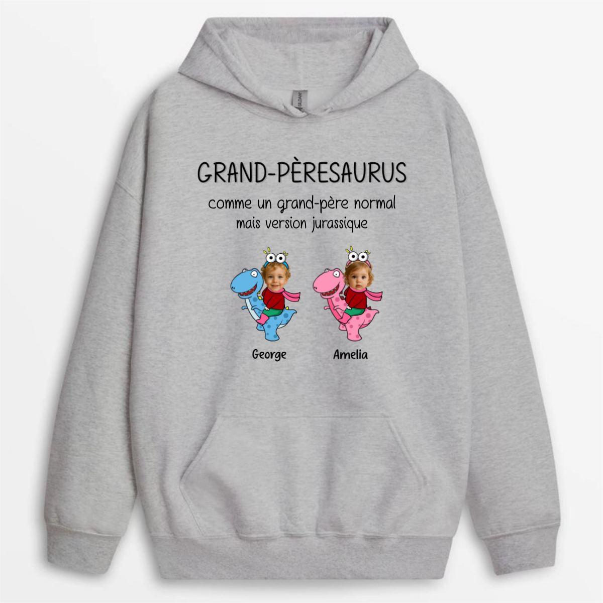 Daddysaurus_Grandpasaurus_Dinosaure_Avec_Photos_Des_Enfants_Personnalisees_ _Cadeau_Personnalise_T Shirt_Pour_Papa_Et_Grand Pere_3_6ce5c27d 1bb2 4b98 8a45 b81ce17dacbd