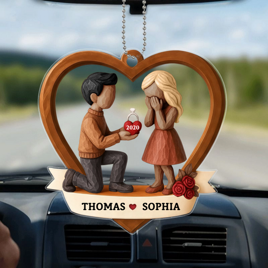 DemandeEnMariageCouple_CadeauPersonnaliseOrnementEnAcryliquePourCouple_8