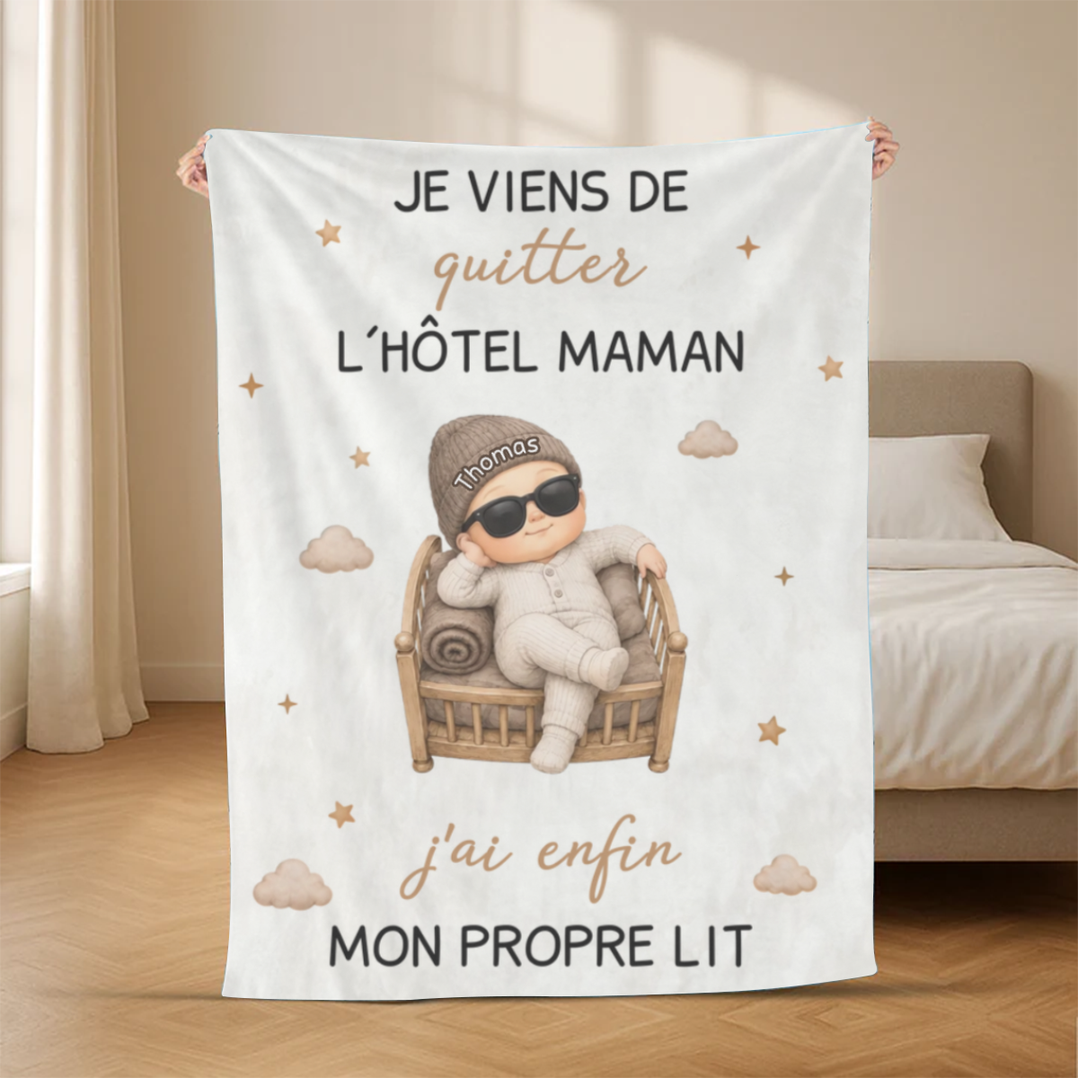 Du_Ventre_Au_Berceau_Cadeau_Personnalis_Couverture_Pour_B_b_Pour_Jeunes_Parents