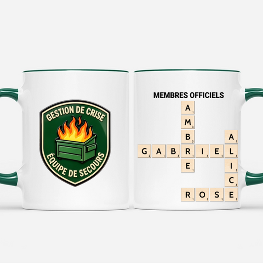EquipeDeGestionDesCatastrophes_CadeauPersonnalise MugsPourAmis