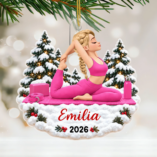 Femme_Yoga_Avec_Sapins_De_No_l_Enneig_s_ _Cadeau_Personnalis_D_coration_Acrylique_Pour_Les_Amateurs_De_Yoga1