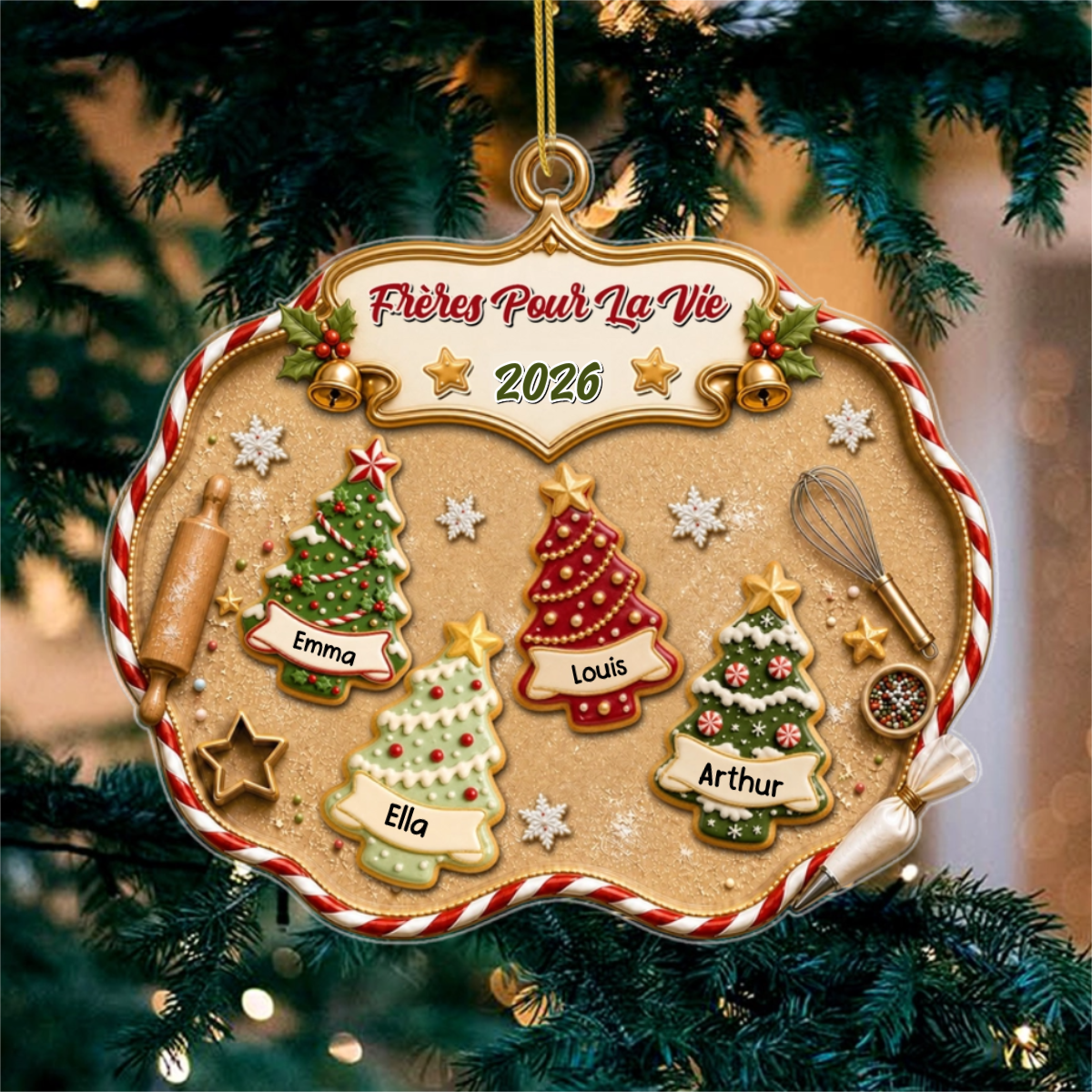 Fr_res_et_Soeurs_G_teau_Sapin_de_No_l_ _Cadeau_Personnalis_Ornament_En_Acrylique_pour_la_Famille_4