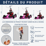 Go_Kart_Racing_Cadeau_Personnalis_Porte Cl_s_En_Acrylique_Pour_Les_Fans_De_Course