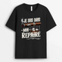 Je_Suis_Dans_Mon_Repaire_Cadeau_Personnalise_T Shirt_Pour_Papa_Papy_Amateur_De_Cigares
