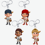 JoueurDeBaseballPersonnalise_CadeauPersonnalisePorte ClesEnAcryliquePourJoueursDeBaseball_3
