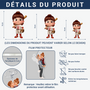 JoueurDeBaseballPersonnalise_CadeauPersonnalisePorte ClesEnAcryliquePourJoueursDeBaseball_4