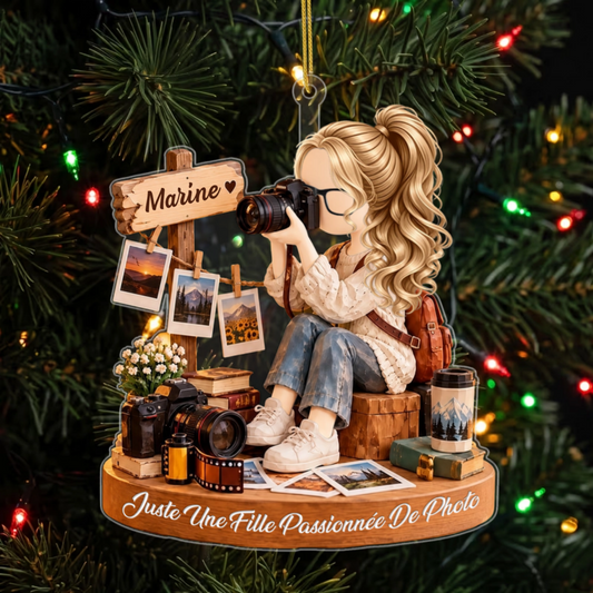 JusteUneFillePassionneeDePhoto_CadeauPersonnaliseOrnementEnAcryliquePourPhotographes_2