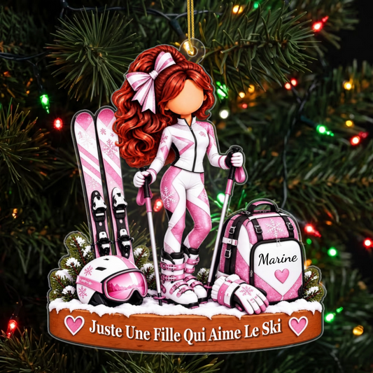 JusteUneFilleQuiAimeLeSki_CadeauPersonnaliseOrnementEnAcryliquePourElle_2
