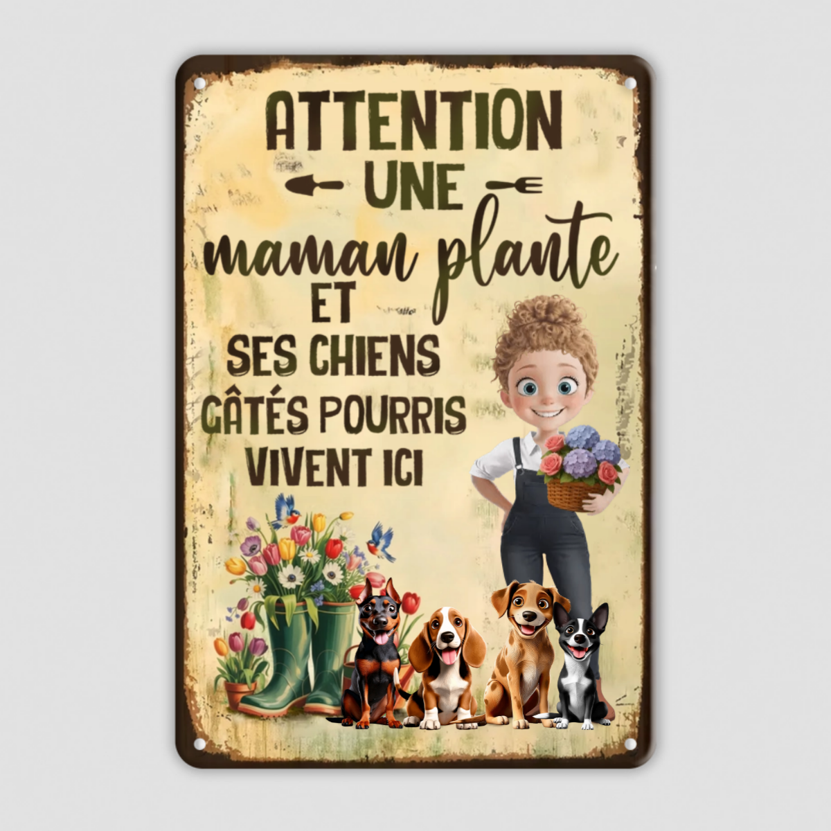 La_Maison_Des_Amoureux_Des_Plantes_Cadeau_Personnalise_Plaque_Metallique_Pour_Passionnes_De_Jardin_Amoureux_Des_Animaux_4b57a429 c18e 4b7d a228 ff5b2f035281