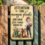 La_Maison_Des_Amoureux_Des_Plantes_Cadeau_Personnalise_Plaque_Metallique_Pour_Passionnes_De_Jardin_Amoureux_Des_Animaux_daa3c1a7 22a1 4af7 9a4e b7147aec810e