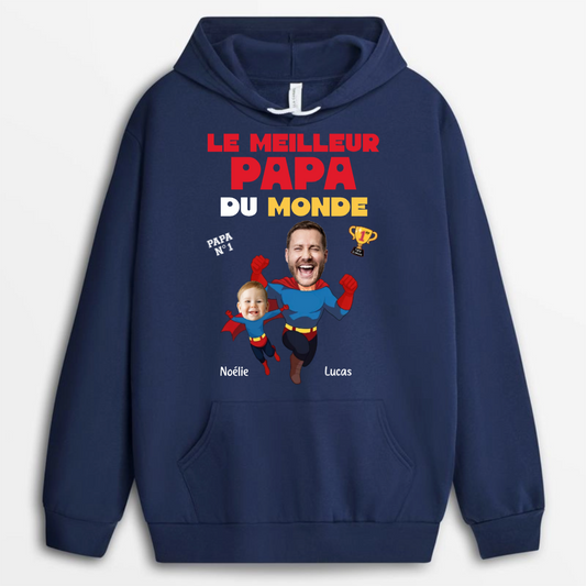 LeMeilleurPapaDuMondeAvecPhoto CadeauPersonnaliseT ShirtPourPapa_3