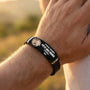 MaintenantTuPeuxMePorterAussi_Papa PhotoEchographie CadeauPersonnaliseBraceletGravePourPapa_2