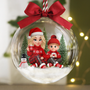 Mamie_Petits Enfants_CadeauPersonnalise BouleDeNoelPourMamie