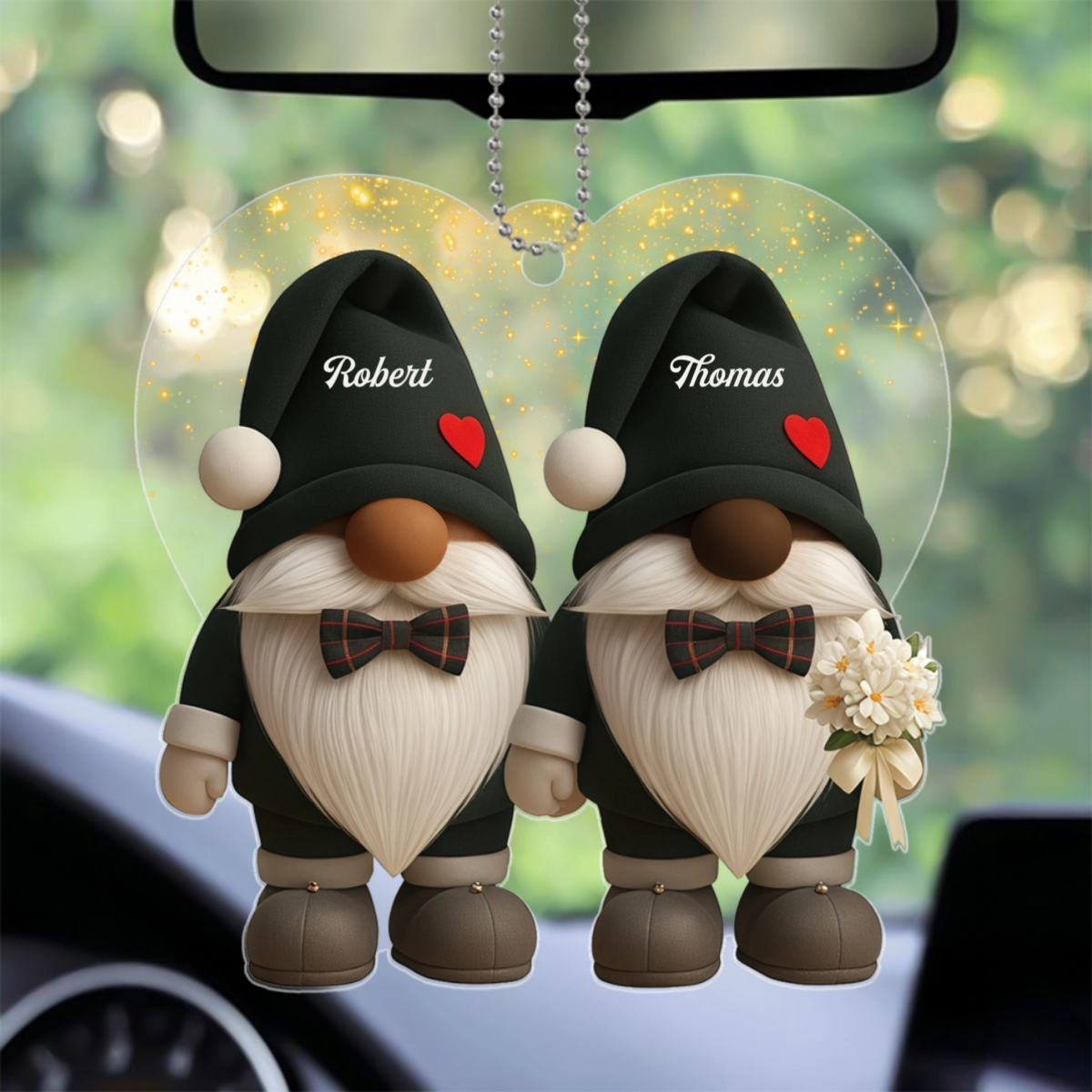 MariesAvecCoeursEtFleurs_CadeauPersonnaliseOrnementASuspendrePourCouples_3