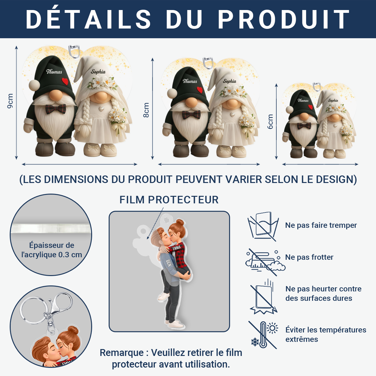 MariesavecFleurs_CadeauPersonnalisePorte clesenAcryliquepourCouples_4